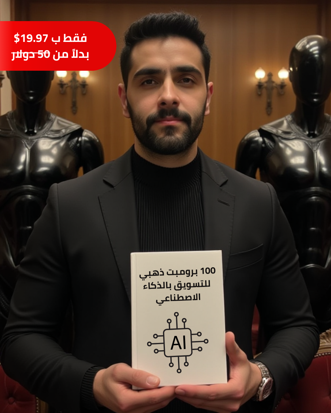 مئة برومبت ذهبي لتسويق ذكي باستخدام الذكاء الاصطناعي